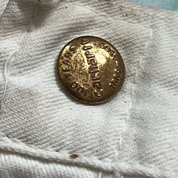 TRUE VINTAGE Carhartt Shorts 100 years - 34” - Picture 10 of 16